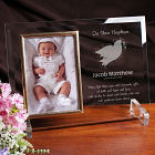 For My Baptism Beveled Glass Picture Frame - Personalized